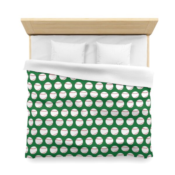 Green Baseball Duvet Cover - Image 8