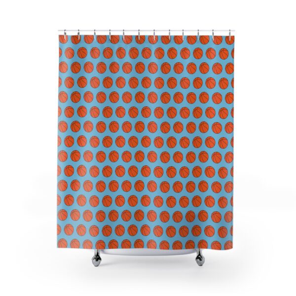 Basketball Shower Curtain - Image 2