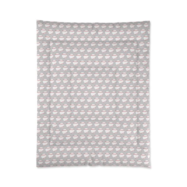 Gray Baseball Comforter - Image 7