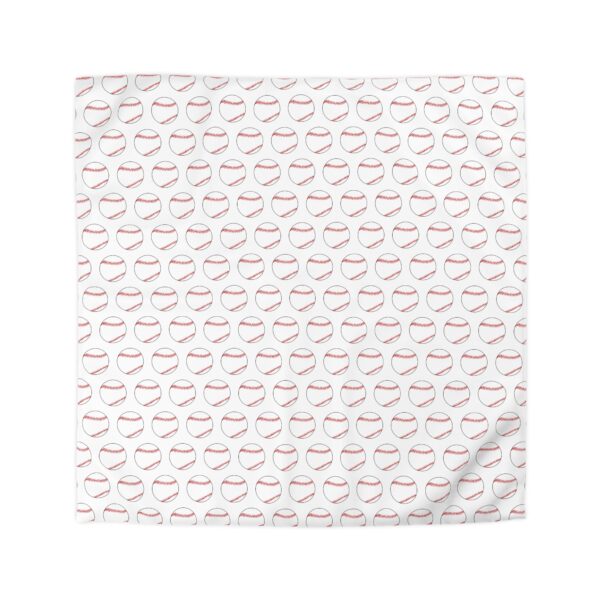 White Baseball Duvet Cover - Image 2