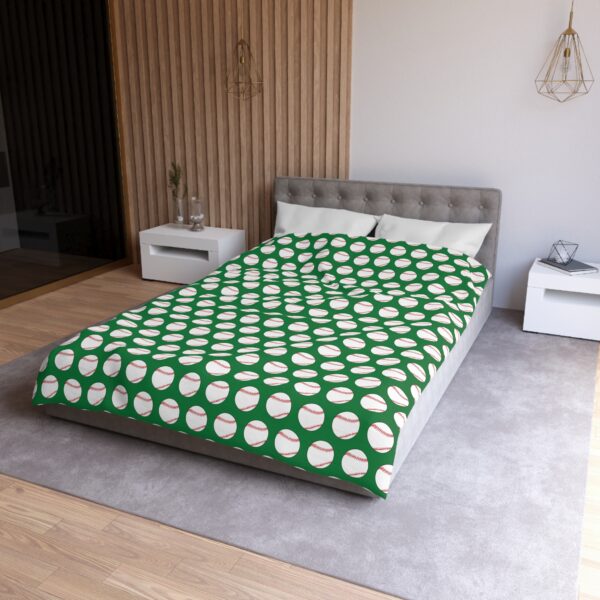 Green Baseball Duvet Cover - Image 12