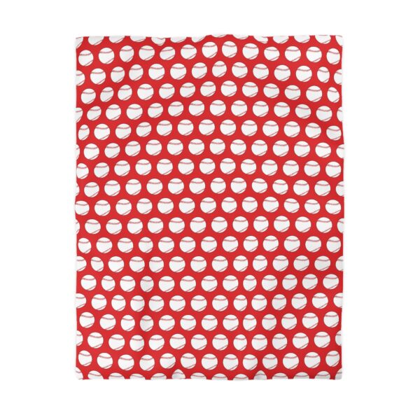 Red Baseball Duvet Cover - Image 4