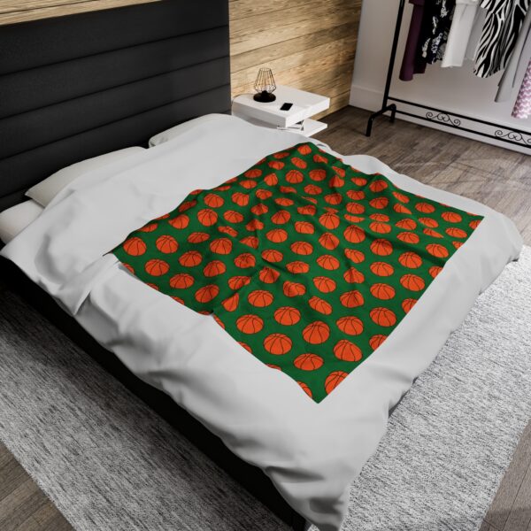 Velveteen Basketball Blanket - Image 8