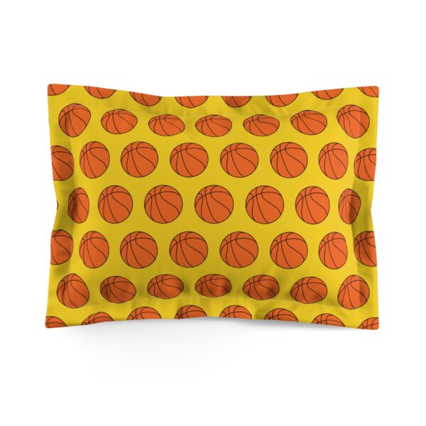 Basketball Pillow Sham - Image 2