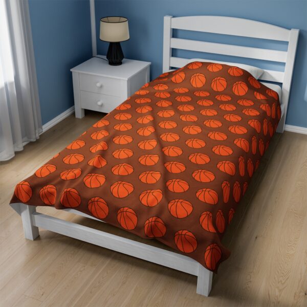 Velveteen Basketball Blanket - Image 3