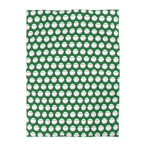 Green Baseball Duvet Cover - Image 10