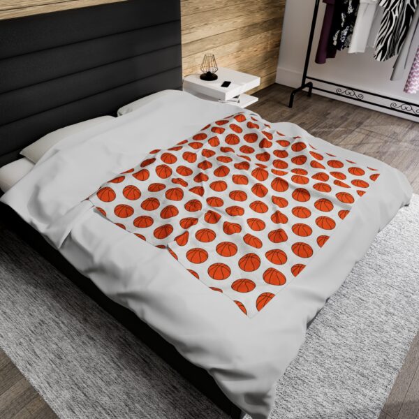 Velveteen Basketball Blanket - Image 8