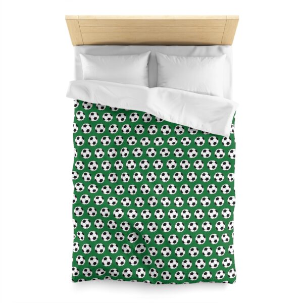 Green Soccer Duvet Cover - Image 5