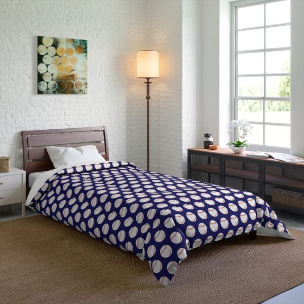 Blue Baseball Comforter - Image 4