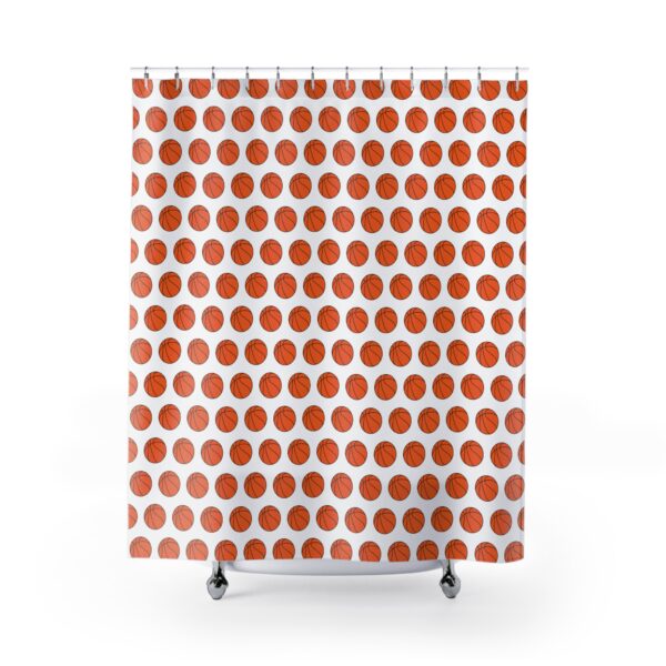 Basketball Shower Curtain - Image 2