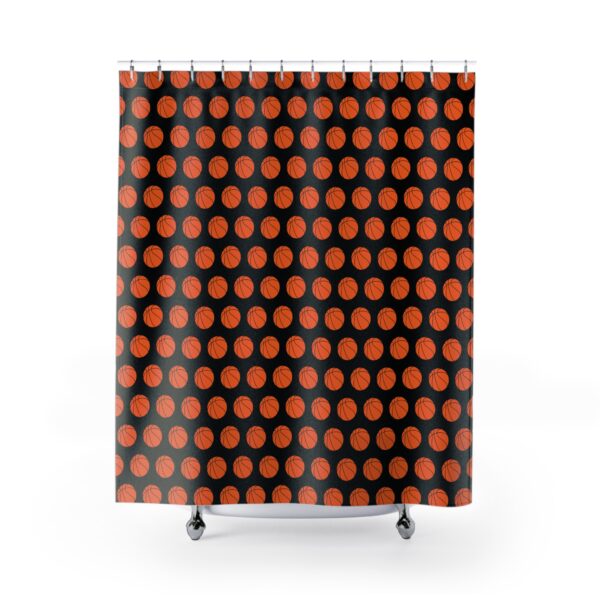 Basketball Shower Curtain - Image 2