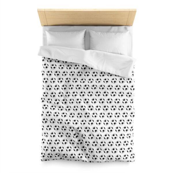 White Soccer Duvet Cover - Image 5