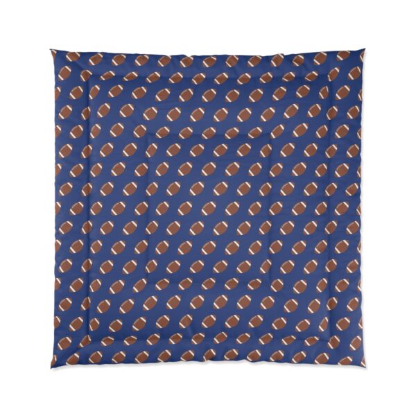 Blue Football Comforter - Image 5