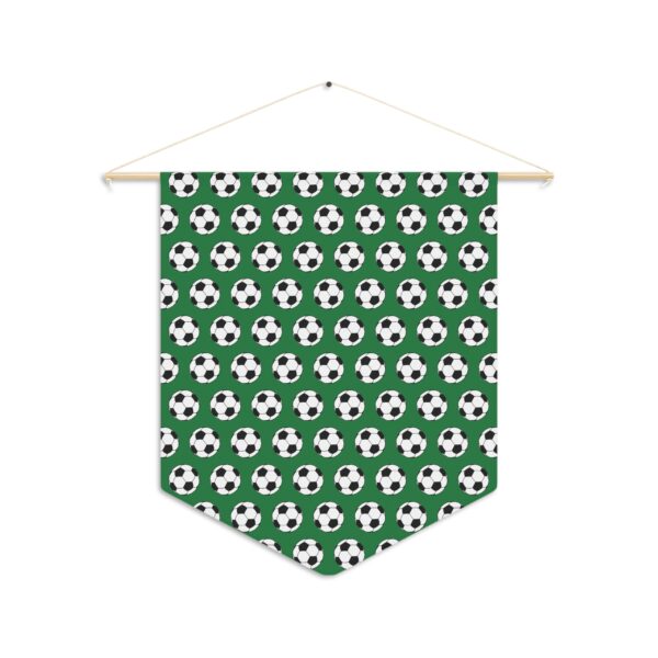 Green Soccer Pennant - Image 2