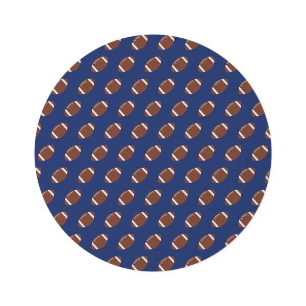 Blue Football Rug - Image 2