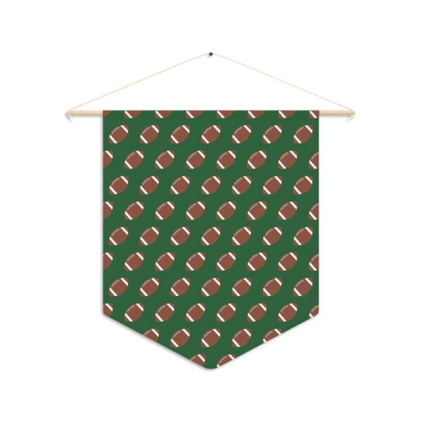 Green Football Pennant - Image 2