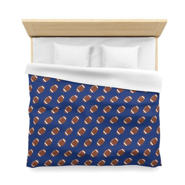 Blue Football Duvet Cover - Image 8