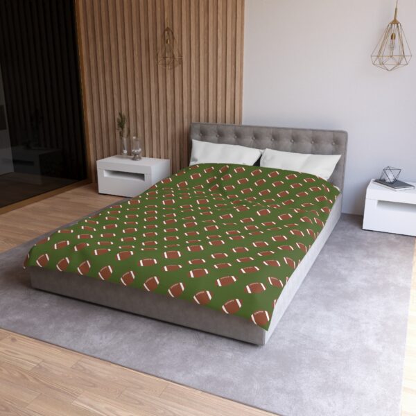 Green Football Duvet Cover - Image 6