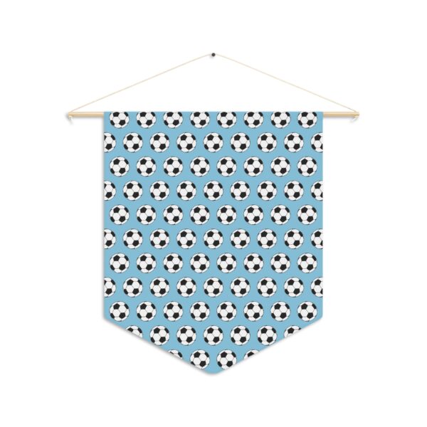 Blue Soccer Pennant - Image 2