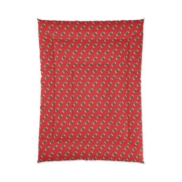 Red Football Comforter - Image 3