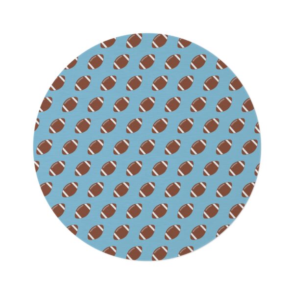 Blue Football Rug - Image 2