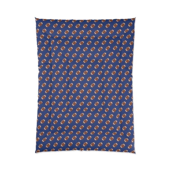 Blue Football Comforter - Image 3