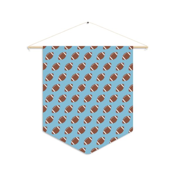 Blue Football Pennant - Image 2