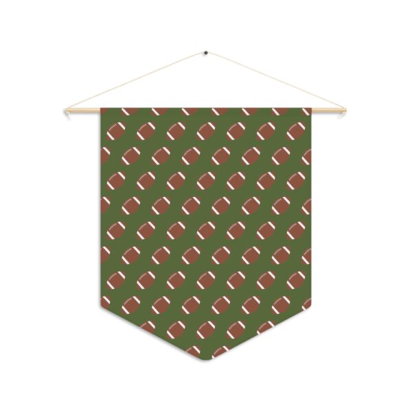 Green Football Pennant - Image 2