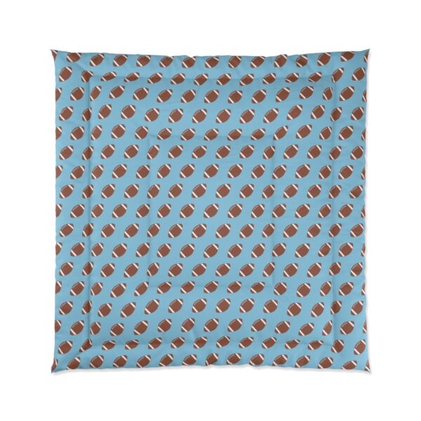 Blue Football Comforter - Image 5