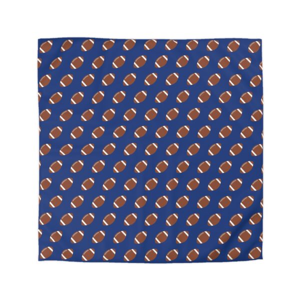 Blue Football Duvet Cover - Image 2