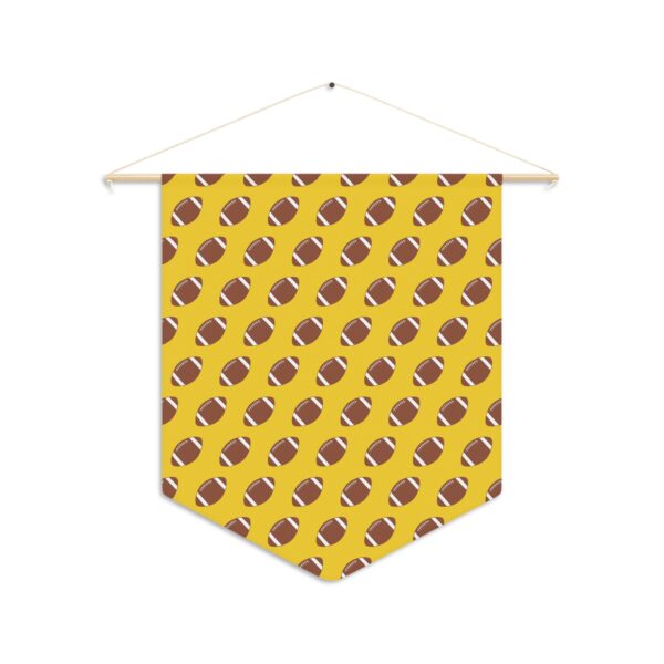 Yellow Football Pennant - Image 2