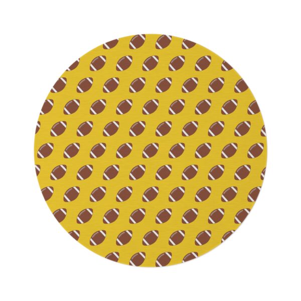 Yellow Football Rug - Image 2