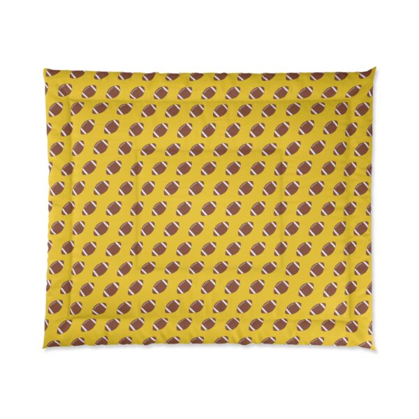 Yellow Football Comforter - Image 2