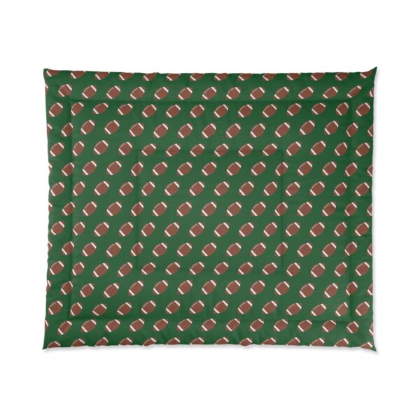 Green Football Comforter - Image 2