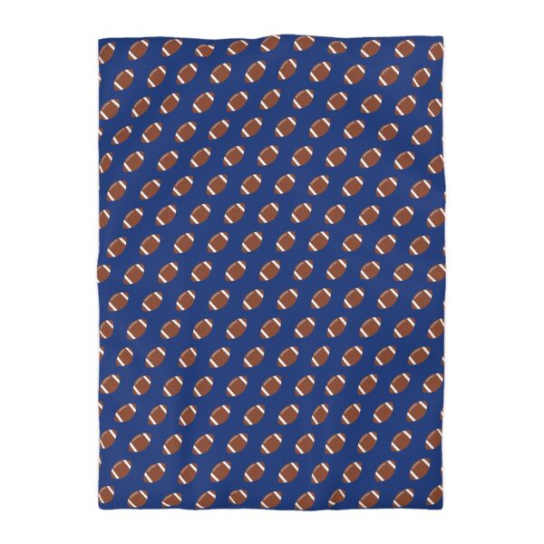 Blue Football Duvet Cover - Image 10