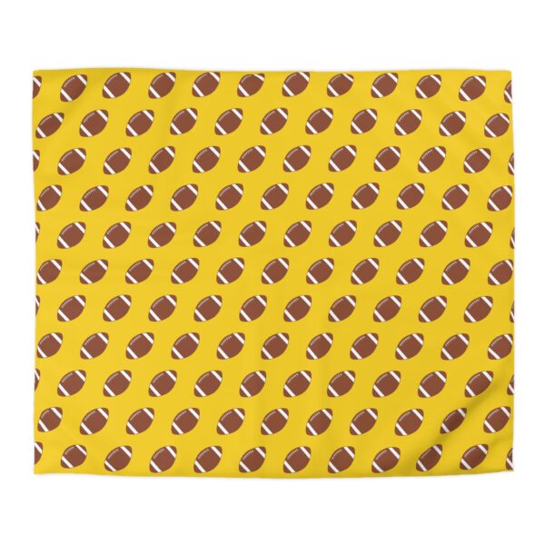 Yellow Football Duvet Cover - Image 7