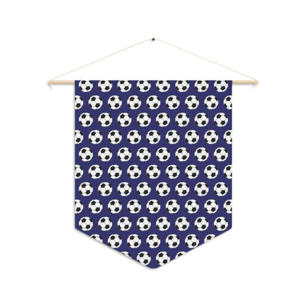 Blue Soccer Pennant - Image 2