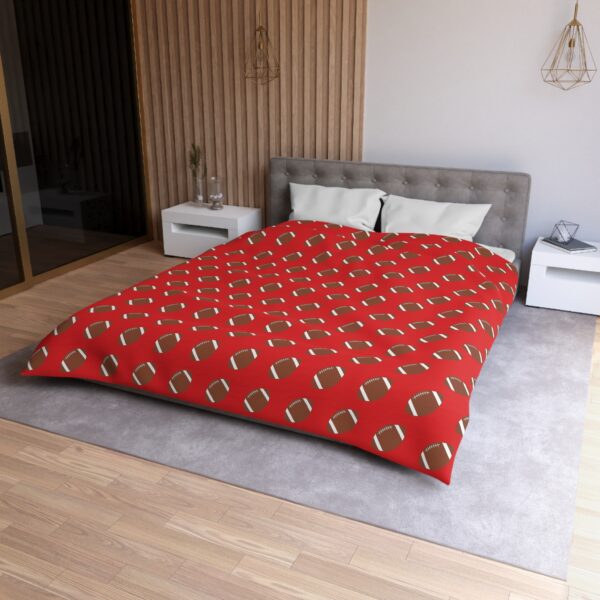 Red Football Duvet Cover - Image 3