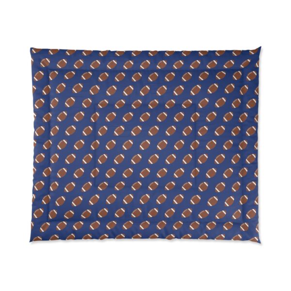 Blue Football Comforter - Image 2