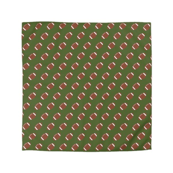 Green Football Duvet Cover - Image 2