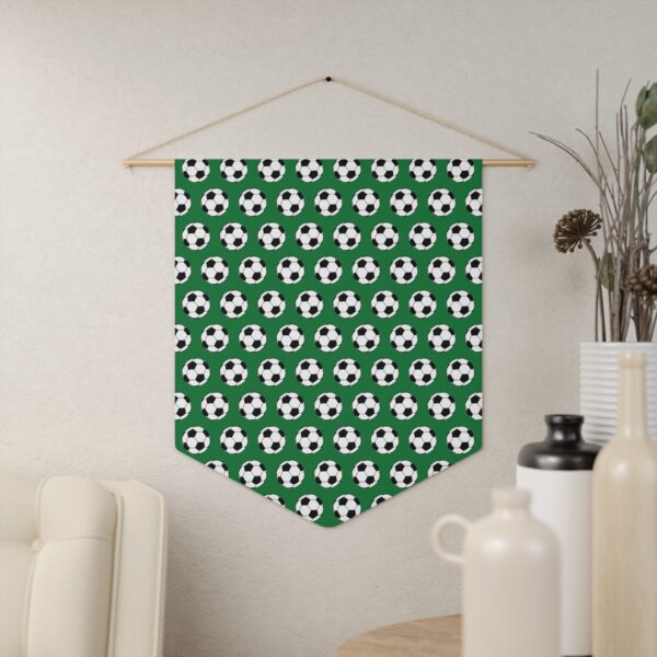 Green Soccer Pennant - Image 4