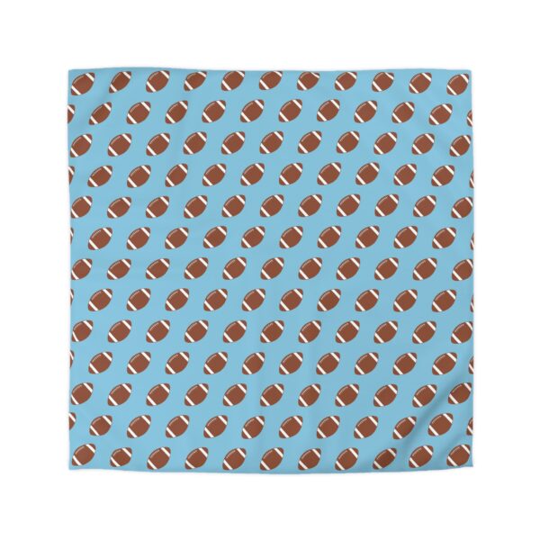 Blue Football Duvet Cover - Image 2