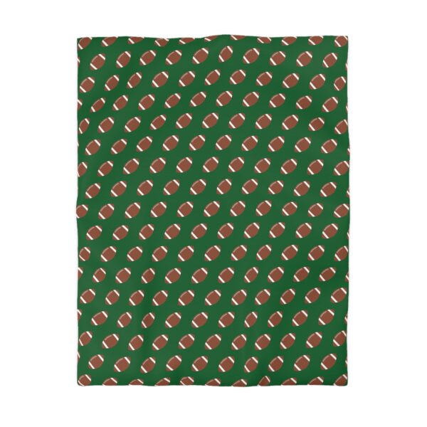 Green Football Duvet Cover - Image 4