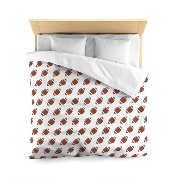 White Football Duvet Cover